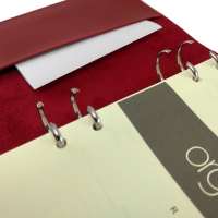 Caderno Organizer Raffai - Vermelho