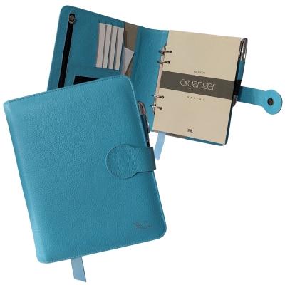 Caderno Organizer Raffai em Couro